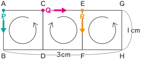 図形上を動く点-2-2